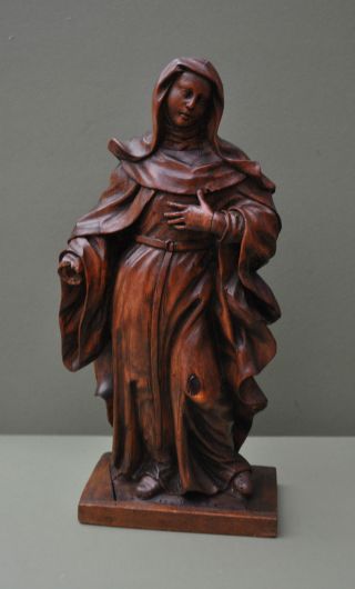 Holzskulptur Heiligenfigur 17/18 Jh Bild