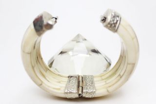 Antike Alte Armreifen Schmuck - Bein - Knochen Horn Silber | Nordantike Bild
