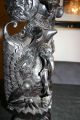 Tempel Götter Vishnu Garuda On Naga Holzfigur Buddha Schild Vogel Schildkröte Holzarbeiten Bild 4