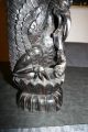Tempel Götter Vishnu Garuda On Naga Holzfigur Buddha Schild Vogel Schildkröte Holzarbeiten Bild 5