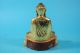 Antike Holzskulptur Mit Vergoldung,  Meditierender Buddha,  Burma,  Siam Um 1830 - 50 Holzarbeiten Bild 4