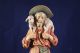 Holz Geschnitzte Heiligenfigur / Schäfer Bunt Gefasst L Skulpturen & Kruzifixe Bild 1