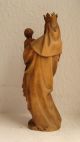 Hand Geschnitzte Madonna Holzarbeiten Bild 3
