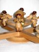 Kerzenständer Advent Mit 4 Engeln (holzarbeit) Holzarbeiten Bild 3
