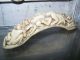 Geschnitzte Beinfigur? Japan China 1900 Bone Carved Bone? Erotika Kamasutra Antike Bild 2