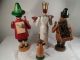 4 X Figur Holz U.  A.  Räuchermännchen,  Engel Erzgebirge,  U.  Blumenkind Um 1970 - 80 Objekte nach 1945 Bild 8