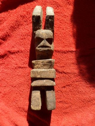 Ikenga Holz Figur Igbo Nigeria Mittelgross Bild