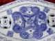 Döschen Porzellan China,  Blau Weiß,  Handarbeit,  Oval,  Luftlöcher Für Tee? Entstehungszeit nach 1945 Bild 5