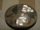 Handgeschnittene Steindose - Etui - Dose Mit Perlmutt Intarsien Entstehungszeit nach 1945 Bild 1