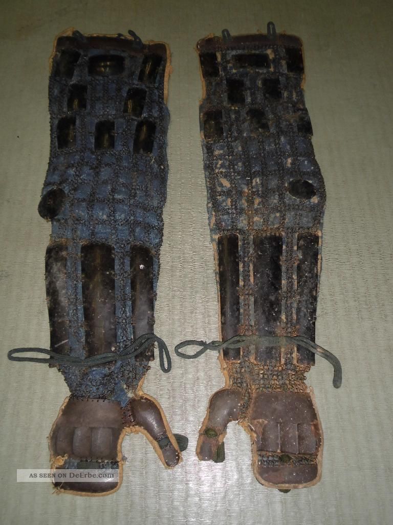 Shino Kote Tsuneate Yoroi Kabuto Armor Katana Tsuba Japan Samurai Kendo Asiatika: Japan Bild