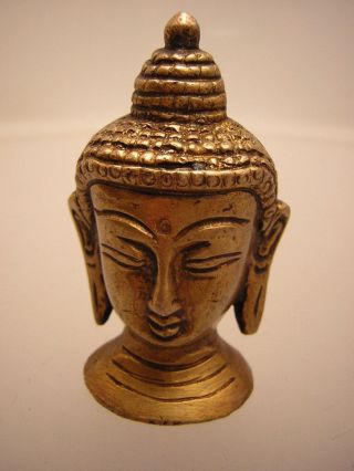Buddha Kopf Aus Tibet - Nepal (buddha Head 6) Bild
