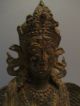 Buddha Ganesha Schlangengöttin Naga Nag Kanya Figur Statue Bronze Nepal Indien Entstehungszeit nach 1945 Bild 3