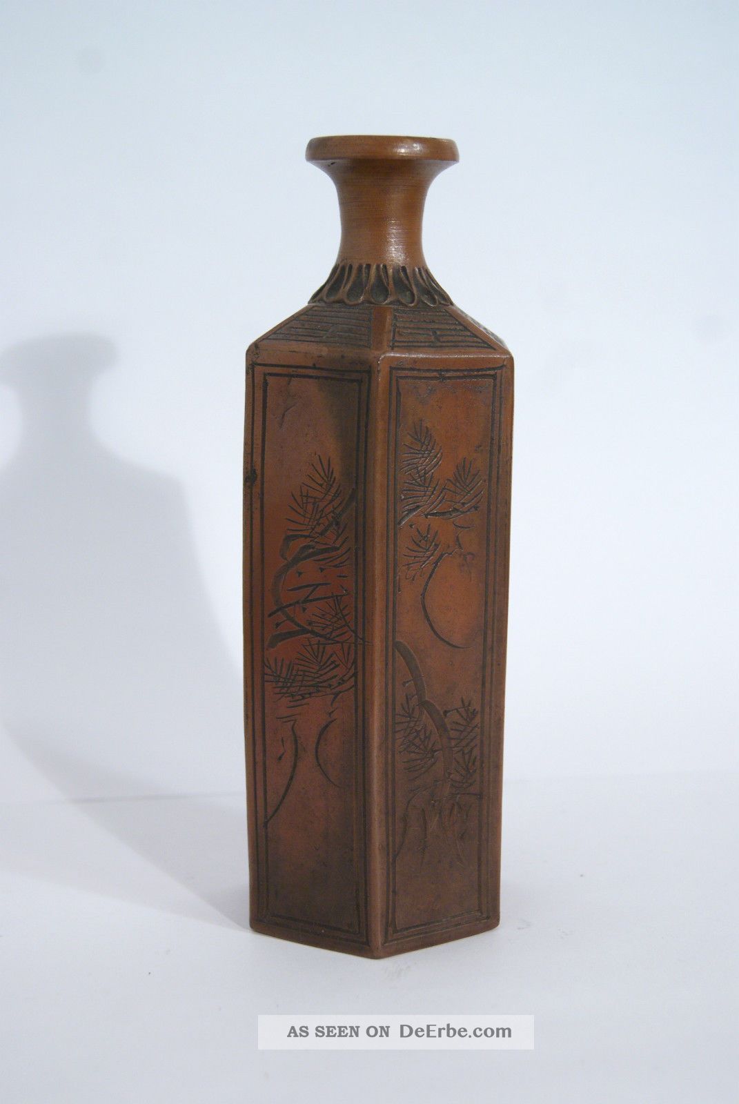 Alte Handgefertigte Asiatische Flasche°lehm Gefäß Evtl.  China/japan°asiatika Asiatika: Japan Bild