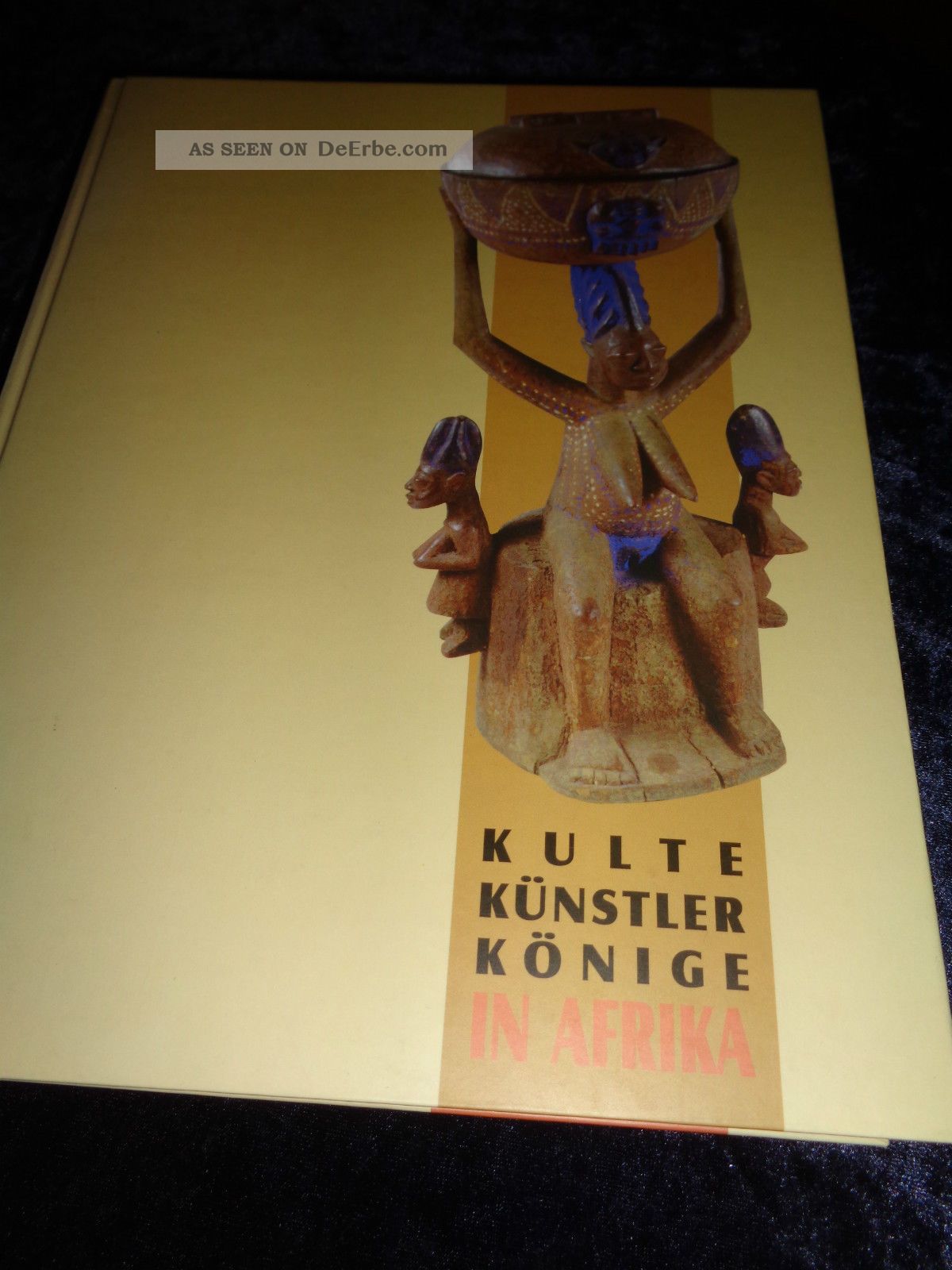 Buch,  Kulte Küstler Könige In Afrika,  Isbn 3854740158 Entstehungszeit nach 1945 Bild