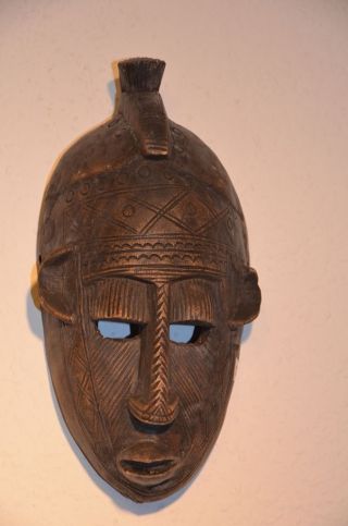 Alte Afrikanische Maske Aus Mali Bild