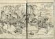 1857 Kuniyoshi Samurai War Holzschnitt Buch Ukiyoe - Ehon Toyotomi Kunkoki Asiatika: Japan Bild 9