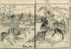 1857 Kuniyoshi Samurai War Holzschnitt Buch Ukiyoe - Ehon Toyotomi Kunkoki Asiatika: Japan Bild 8
