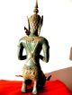 Tempelgottheit Aus Thailand ? 5,  5 Kg Schwer Bronze. Asiatika: Indien & Himalaya Bild 3