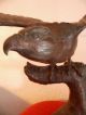 Sehr Alter Mehrteilig Bronze Adler Falke ? Japan Meiji Censer Räuchergefäß Bronze Bild 1