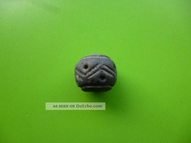 Spindel Terrakotta Präcolumbian Ecuador Manali Whorl Spindle Tonperle 3 Internationale Antiq. & Kunst Bild