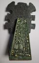 Mexiko Maya Ton Figur Auf Sockel Statue 16cm Mexico Südamerika Internationale Antiq. & Kunst Bild 1