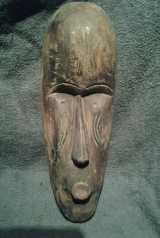 Afrikanische Stammes Kunst Alte Maske Der Fang,  Gabun Afrika Bild
