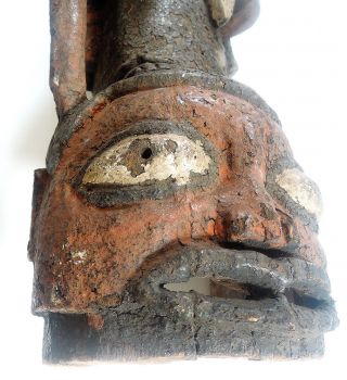 Alte Maske Gelede,  Yoruba,  Nigeria,  Vieux Masque Gélédé,  Yoruba,  Nigeria Bild