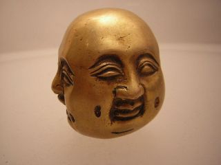 Lachender Buddha Kopf Aus Tibet - Nepal (laughing Buddha Head 1) Bild