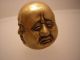 Lachender Buddha Kopf Aus Tibet - Nepal (laughing Buddha Head 1) Entstehungszeit nach 1945 Bild 4