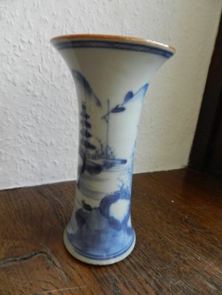 Antike Porzellan Vase Kanton China Um 19.  Jh Bild