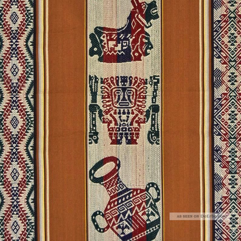 Inka - Shop Peru: Tradit.  Tragetuch Bolivien Manta Doppelt Groß,  Braun Internationale Antiq. & Kunst Bild