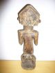 Afrikanische Figur Holzfigur Skulptur - Ca.  32 Cm Entstehungszeit nach 1945 Bild 1