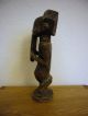 Afrikanische Figur Holzfigur Skulptur - Ca.  32 Cm Entstehungszeit nach 1945 Bild 3