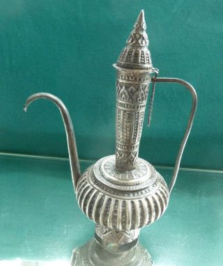 Orientalische Silber Kanne Rosenwasser Kanne Bild