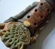 Mexiko Maya Inka Ton Flöte Skulptur 23cm Mexico Südamerika Internationale Antiq. & Kunst Bild 1