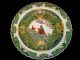 Chinesischer Porzellanteller Mit Koi Und Blauer Kaiser - Kangxi - Sechszeichenmarke Entstehungszeit nach 1945 Bild 1
