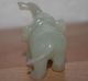 China Jade Elefant Jadeit Chinese Skulptur Figur Elephant Carving Himalaya Entstehungszeit nach 1945 Bild 3