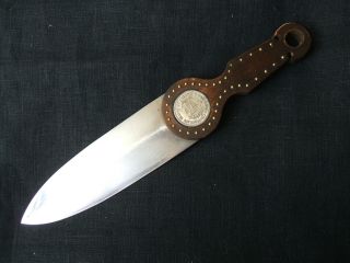 Beaver Tail Dagger,  Einzelstück,  Handgearbeitet Bild