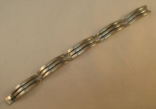 925er Silber - Armband Aus 5 Elementen - 1,  1 Cm Breit,  18,  3 Cm Lang Bild