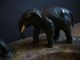 Große Marmorschale Mit 3 Elefanten Aus Bronze - Wiener Bronze? Internationale Antiq. & Kunst Bild 3