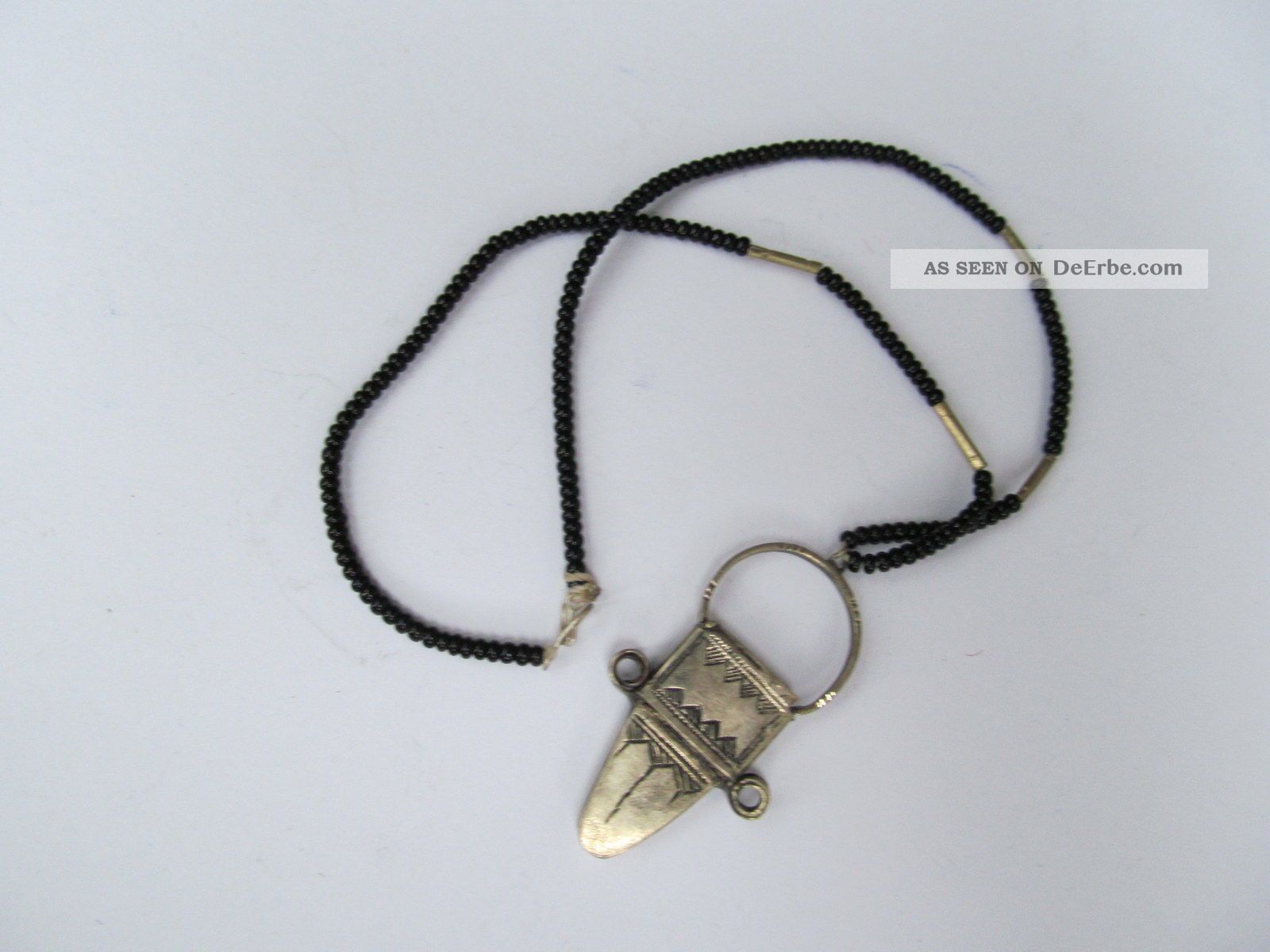 Afrika Tuareg Schmuck Enduro Marokko Azawakh Silber Beads Orient Touareg Ethno Entstehungszeit nach 1945 Bild