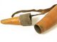 Calebasse Leder Perlen Massai Conainer Gourd Beads Tansania Tanzania Afrozip Entstehungszeit nach 1945 Bild 3