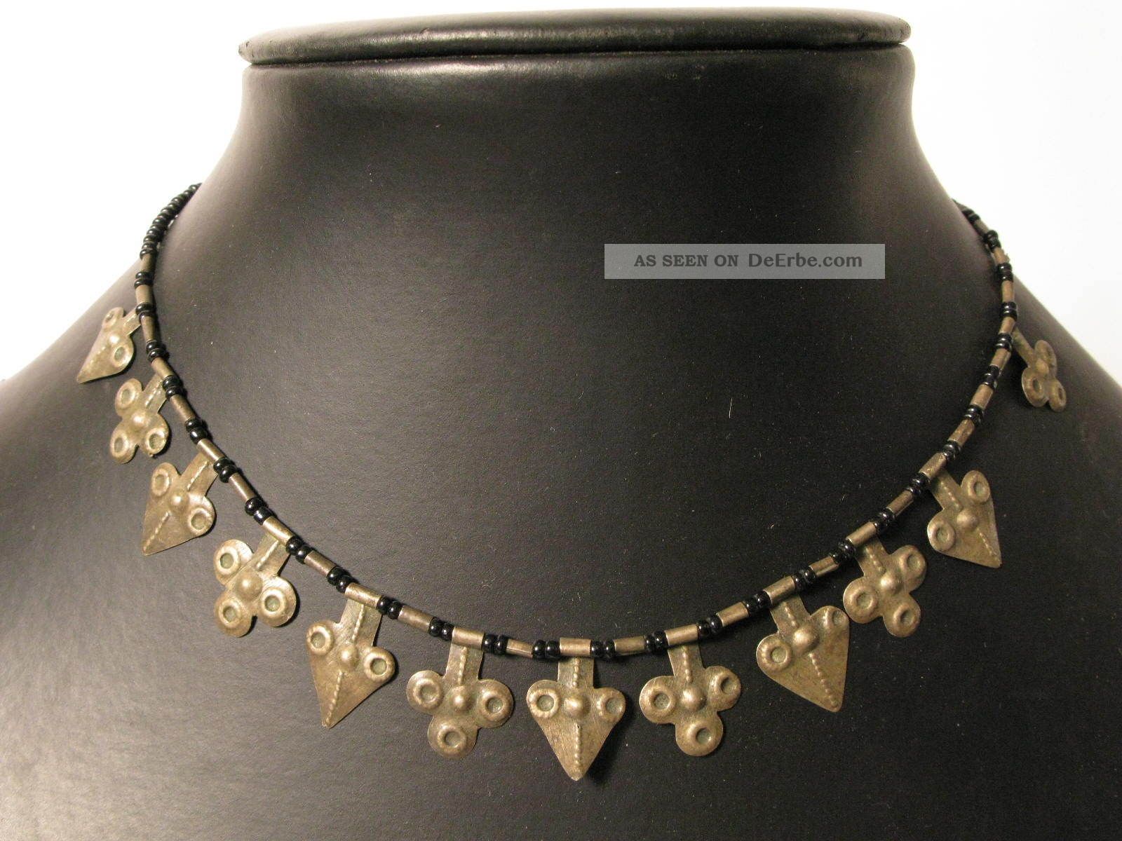 Altetuareg Kette Perlen Niger Touareg Collier Nomaden Sahara Bijoux Afrozip Entstehungszeit nach 1945 Bild