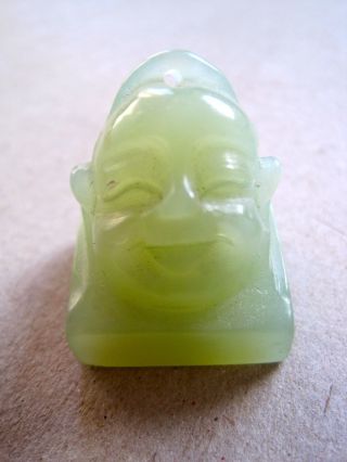 Chinesische Figur Kopf Aus Jade Bild