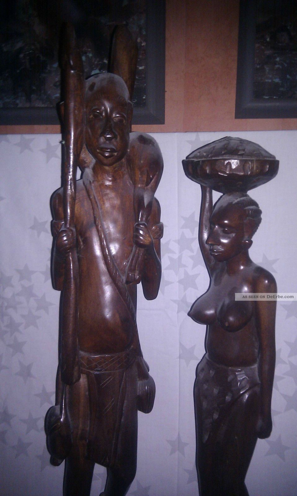 Ebenholz Skulptur,  Tansania Entstehungszeit nach 1945 Bild