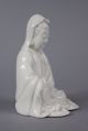 Guan Yin Kwan Yin Buddha Statue Porzellan Figur Tibet Buddhismus Yoga China Entstehungszeit nach 1945 Bild 2