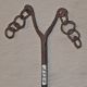 (a324) Kultstab Der Dogon Eisen Iron Tool Fer Noir Burkina Faso Entstehungszeit nach 1945 Bild 3