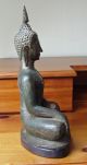 Buddha Skulptur Bronze Entstehungszeit nach 1945 Bild 3