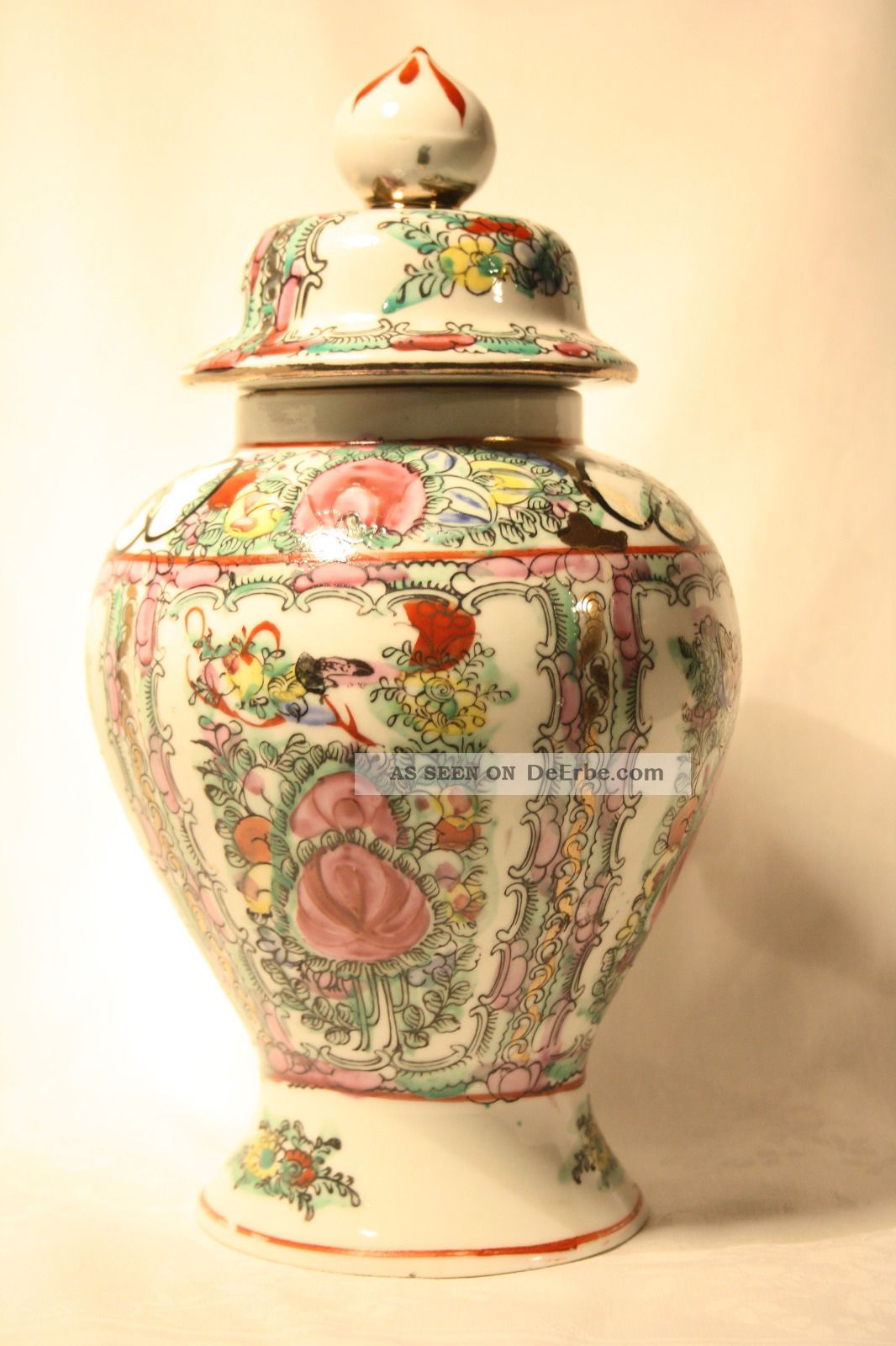 Alte Signierte Chinesische Vase / Japanisch / Asiatisch / Rar / Selten Asiatika: China Bild