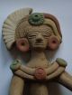 Mexiko Maya Ton Figur Statue 16cm Mexico Südamerika Internationale Antiq. & Kunst Bild 1